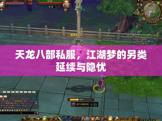 天龙八部私服，江湖梦的另类延续与隐忧