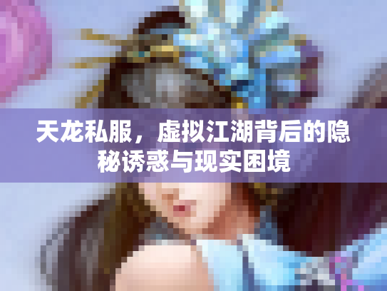 天龙私服，虚拟江湖背后的隐秘诱惑与现实困境