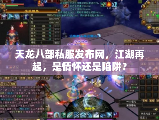 天龙八部私服发布网，江湖再起，是情怀还是陷阱？