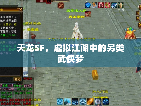 天龙SF，虚拟江湖中的另类武侠梦