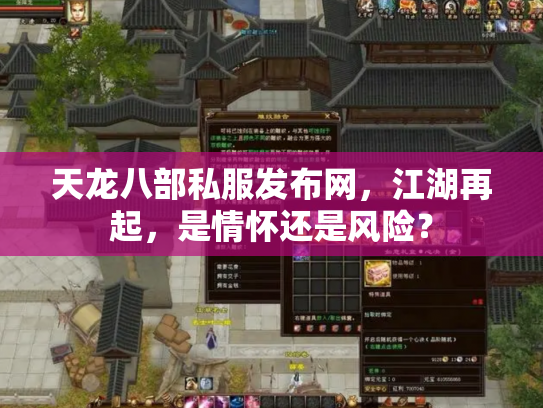 天龙八部私服发布网，江湖再起，是情怀还是风险？