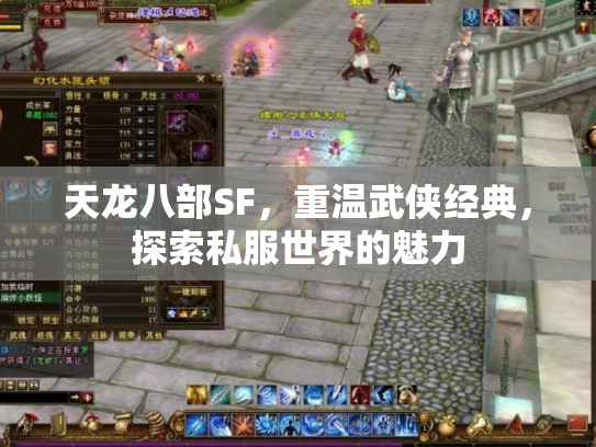 天龙八部SF，重温武侠经典，探索私服世界的魅力