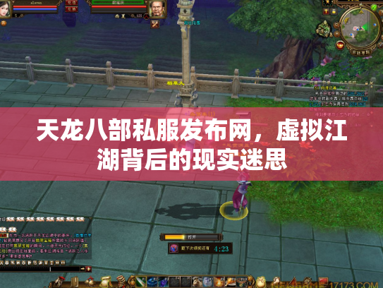 天龙八部私服发布网，虚拟江湖背后的现实迷思