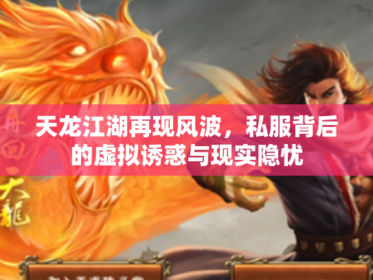 天龙江湖再现风波，私服背后的虚拟诱惑与现实隐忧