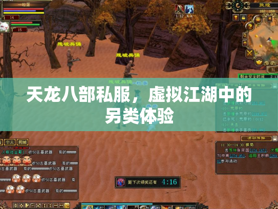 天龙八部私服，虚拟江湖中的另类体验