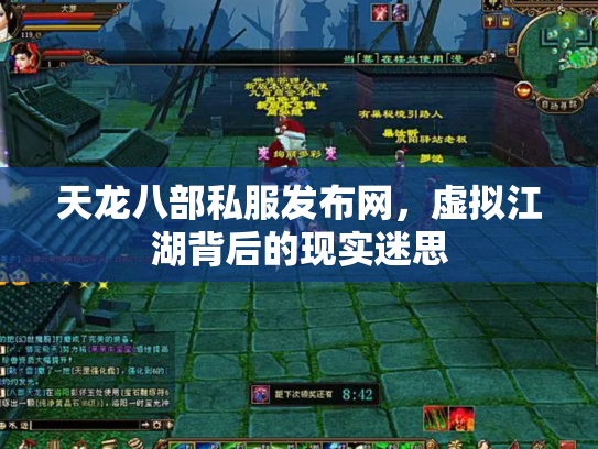 天龙八部私服发布网，虚拟江湖背后的现实迷思