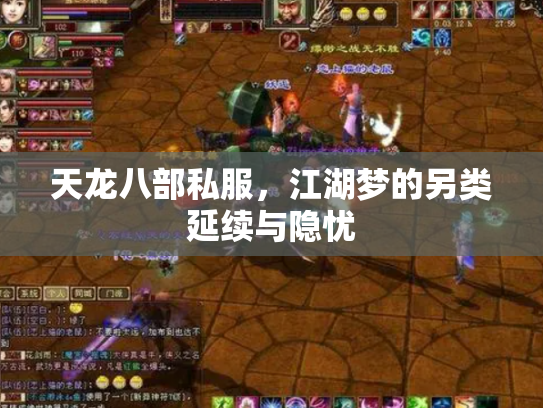 天龙八部私服，江湖梦的另类延续与隐忧