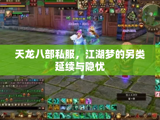 天龙八部私服，江湖梦的另类延续与隐忧