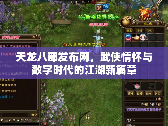 天龙八部发布网，武侠情怀与数字时代的江湖新篇章