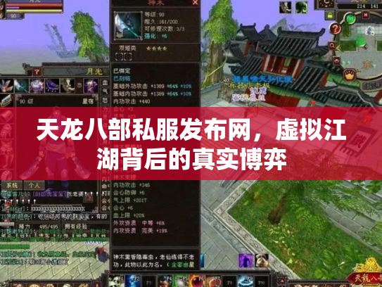 天龙八部私服发布网，虚拟江湖背后的真实博弈