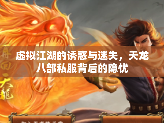 虚拟江湖的诱惑与迷失，天龙八部私服背后的隐忧