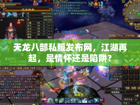 天龙八部私服发布网，江湖再起，是情怀还是陷阱？