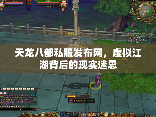 天龙八部私服发布网，虚拟江湖背后的现实迷思