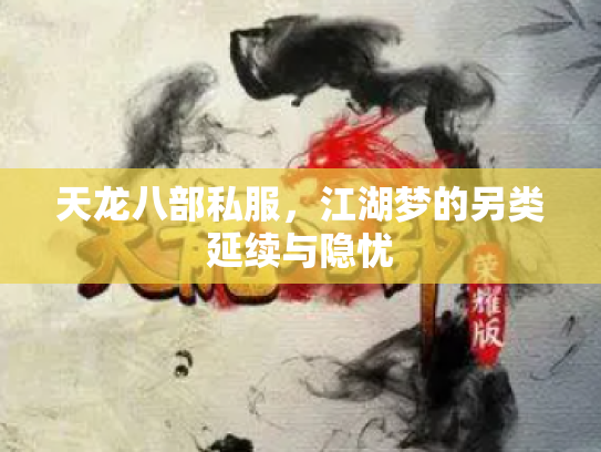 天龙八部私服，江湖梦的另类延续与隐忧