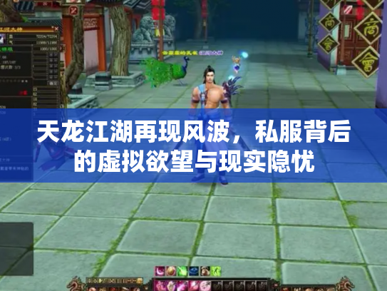 天龙江湖再现风波，私服背后的虚拟欲望与现实隐忧