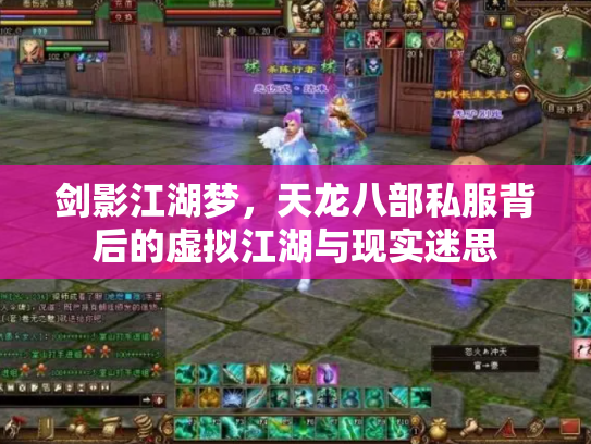 剑影江湖梦，天龙八部私服背后的虚拟江湖与现实迷思