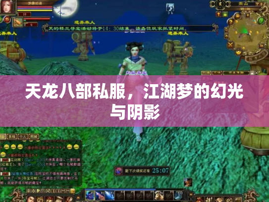 天龙八部私服，江湖梦的幻光与阴影