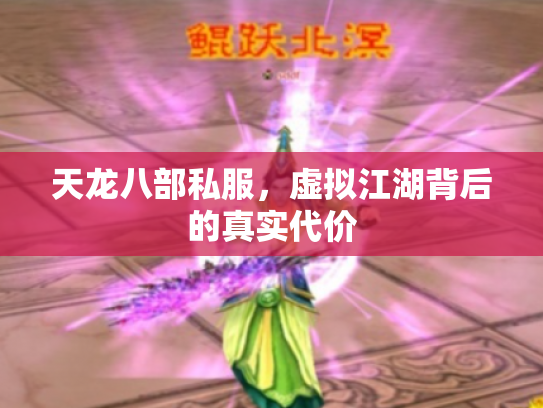 天龙八部私服，虚拟江湖背后的真实代价