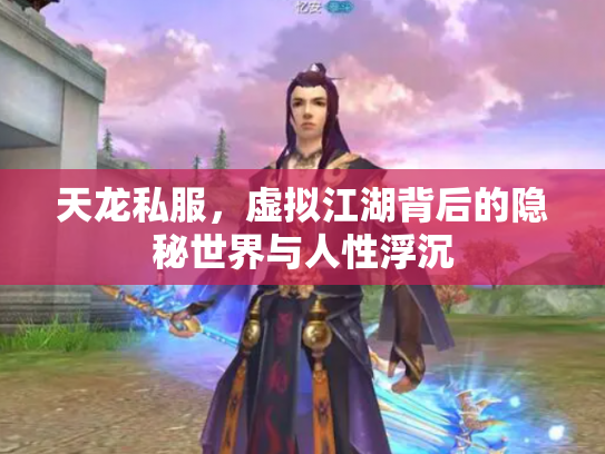 天龙私服，虚拟江湖背后的隐秘世界与人性浮沉