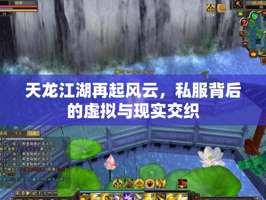 天龙江湖再起风云，私服背后的虚拟与现实交织