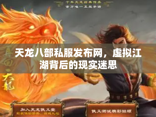 天龙八部私服发布网，虚拟江湖背后的现实迷思