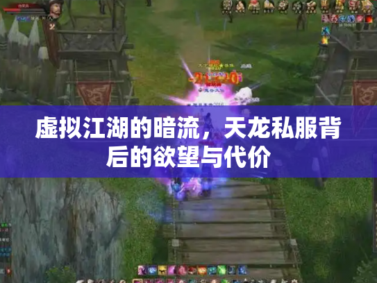 虚拟江湖的暗流，天龙私服背后的欲望与代价