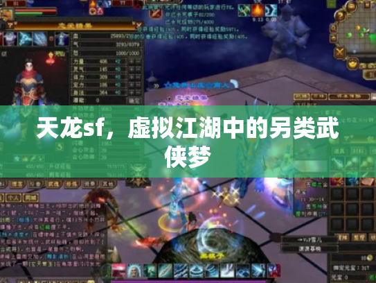 天龙sf，虚拟江湖中的另类武侠梦