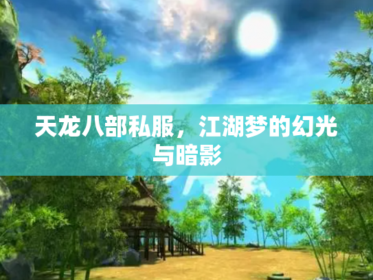 天龙八部私服，江湖梦的幻光与暗影