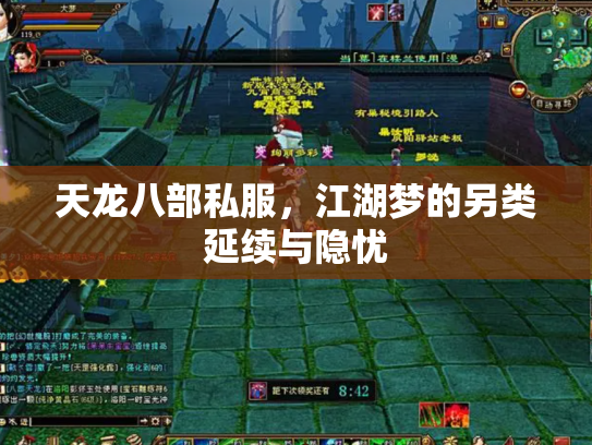 天龙八部私服，江湖梦的另类延续与隐忧