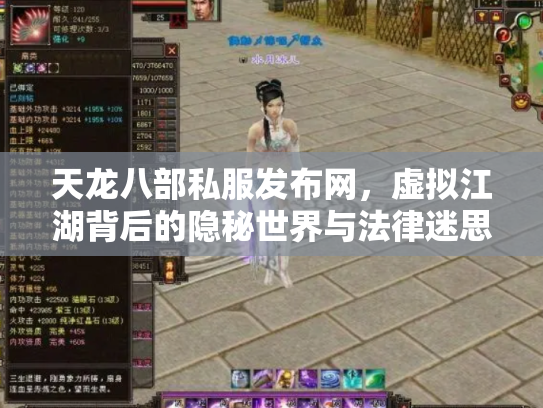 天龙八部私服发布网，虚拟江湖背后的隐秘世界与法律迷思