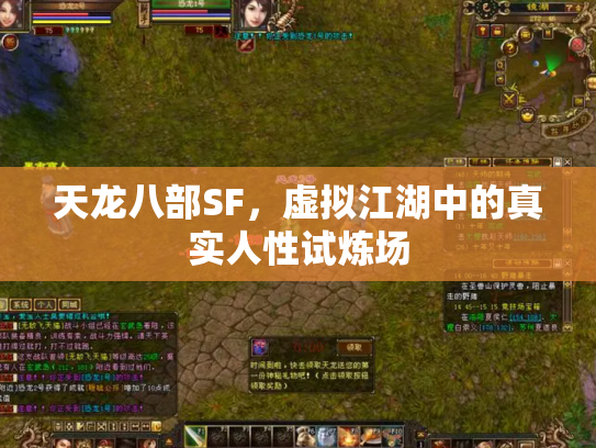 天龙八部SF，虚拟江湖中的真实人性试炼场