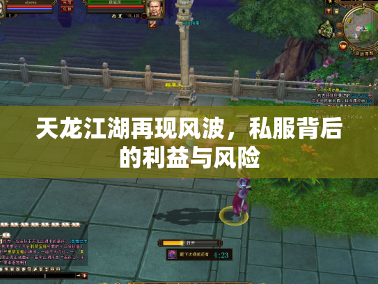 天龙江湖再现风波，私服背后的利益与风险