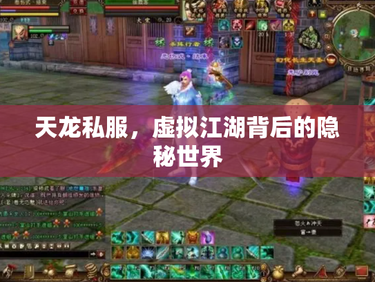 天龙私服，虚拟江湖背后的隐秘世界