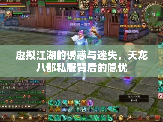 虚拟江湖的诱惑与迷失，天龙八部私服背后的隐忧