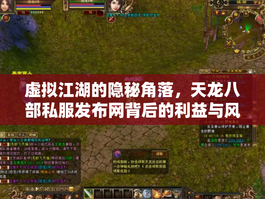 虚拟江湖的隐秘角落，天龙八部私服发布网背后的利益与风险