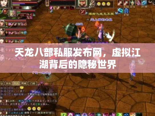 天龙八部私服发布网，虚拟江湖背后的隐秘世界