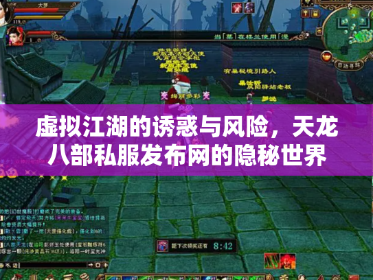 虚拟江湖的诱惑与风险，天龙八部私服发布网的隐秘世界