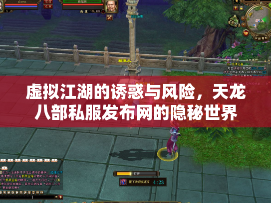 虚拟江湖的诱惑与风险，天龙八部私服发布网的隐秘世界