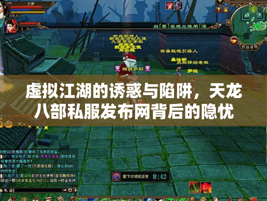 虚拟江湖的诱惑与陷阱，天龙八部私服发布网背后的隐忧