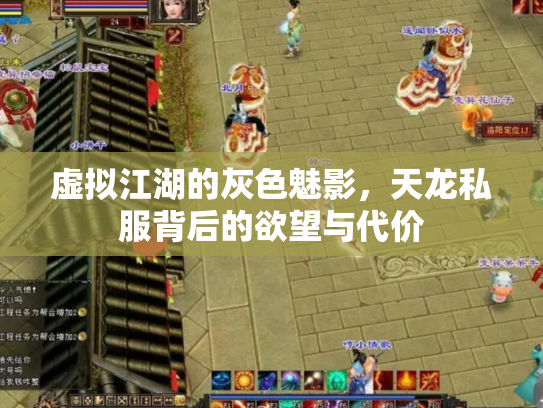虚拟江湖的灰色魅影，天龙私服背后的欲望与代价