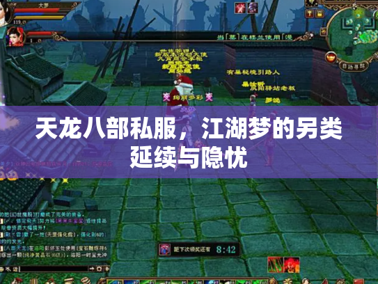 天龙八部私服，江湖梦的另类延续与隐忧