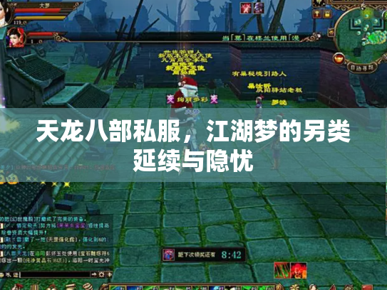 天龙八部私服，江湖梦的另类延续与隐忧