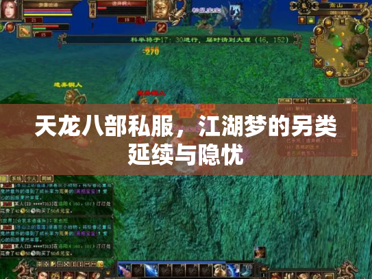 天龙八部私服，江湖梦的另类延续与隐忧