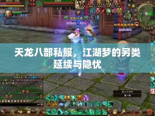 天龙八部私服，江湖梦的另类延续与隐忧
