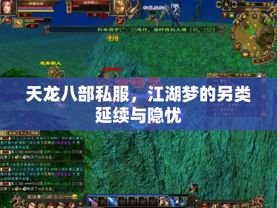 天龙八部私服，江湖梦的另类延续与隐忧