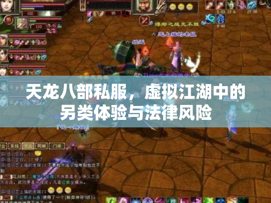 天龙八部私服，虚拟江湖中的另类体验与法律风险