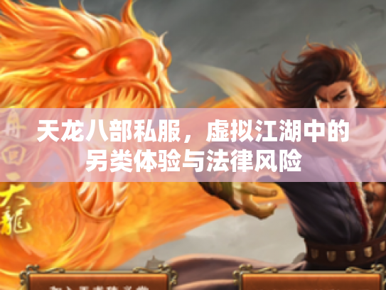 天龙八部私服，虚拟江湖中的另类体验与法律风险