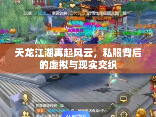 天龙江湖再起风云，私服背后的虚拟与现实交织