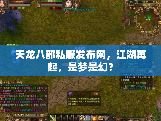 天龙八部私服发布网，江湖再起，是梦是幻？