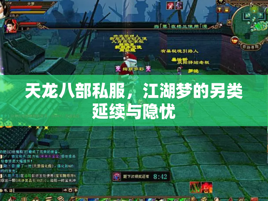 天龙八部私服，江湖梦的另类延续与隐忧
